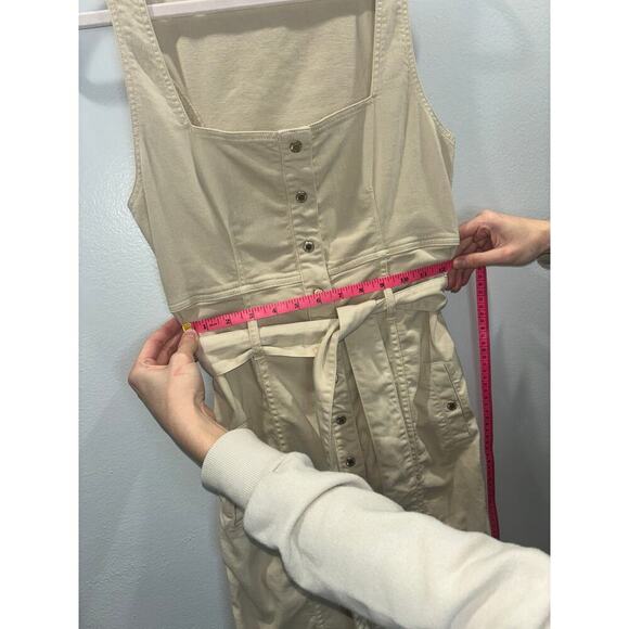 Melissa Odabash Ruby Tan Midi Dress Small | Melissa Odabash Ruby Sheath Dress - Picture 14 of 14